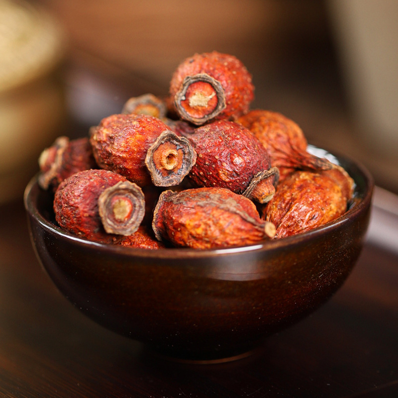 Cherokee Rose Fruit Qian Ying Zi Dried Herbal Tea with Gorgon Fruit 150g Jar for Traditional Decoctions - Image 2