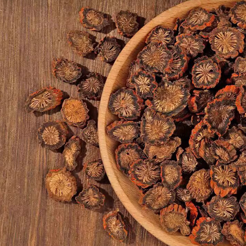 Dried Dan Shen Red Sage Root Slices Salvia miltiorrhiza TCM Herbal Tea Decoction 200g Jar - Image 3