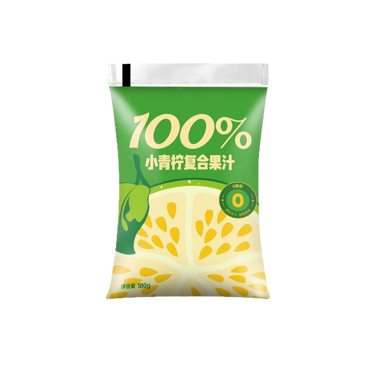 Yangmei Apple and Pomelo Juice Drink 180ml Pouch Pack 5 Bags Chilled Fruit Beverage - Image 2