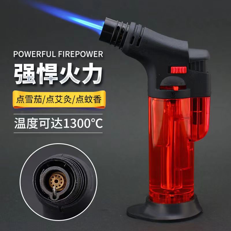 Moxibustion Ignition Torch Windproof Butane Lighter for Moxa Sticks and Cigar Lighting - Image 3