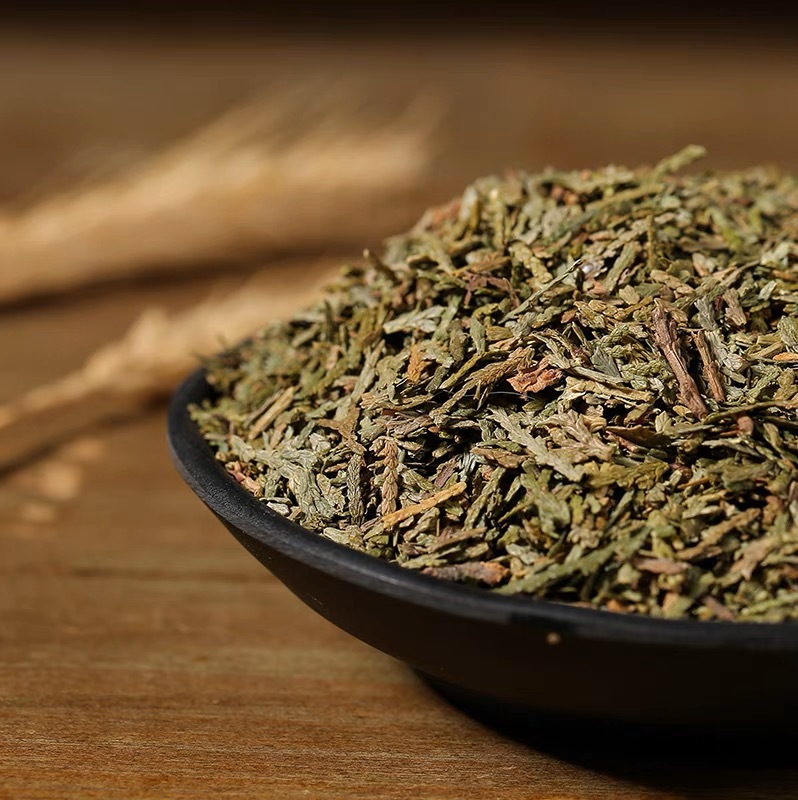 Dried Cacumen Platycladi Leaves Ce Bai Ye 500g Sun Dried Oriental Arborvitae Foliage for Herbal Tea and Decoction - Image 2