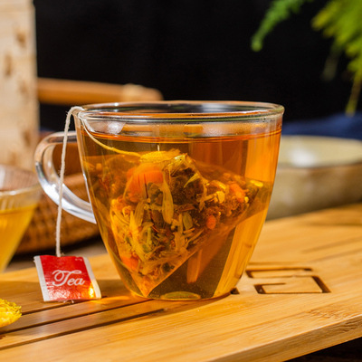 Honeysuckle Goji Chrysanthemum Tea Blend 45g Boxed Cooling Summer Herbal Tea Jin Yin Hua Gou Qi Ju Hua - Image 3
