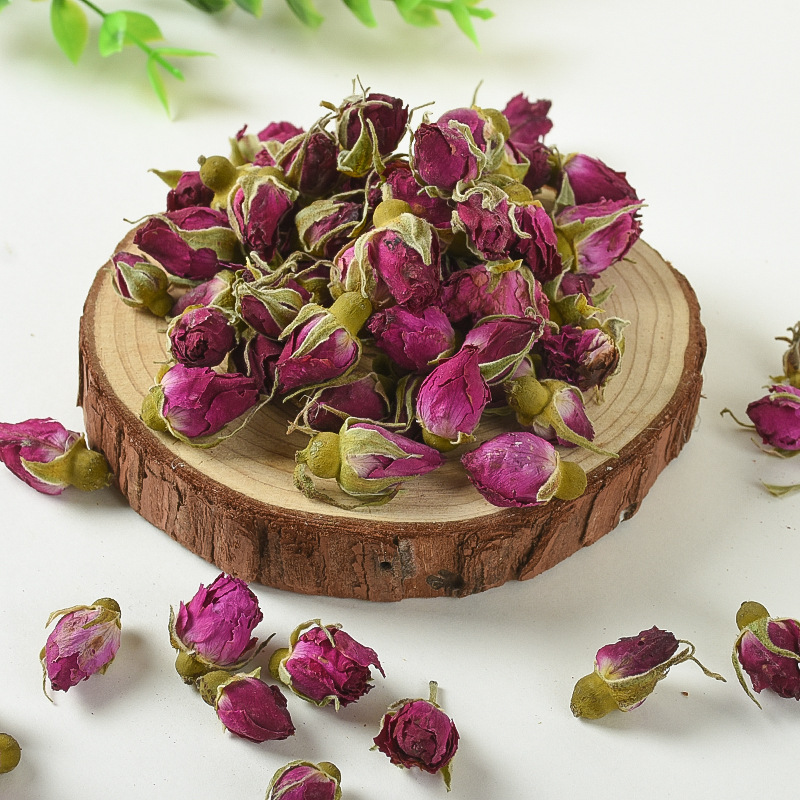 Lanzhou Kushui Rose Buds (Rosa rugosa) — Dried Purple Rose Tea, 500g Bulk - Image 4