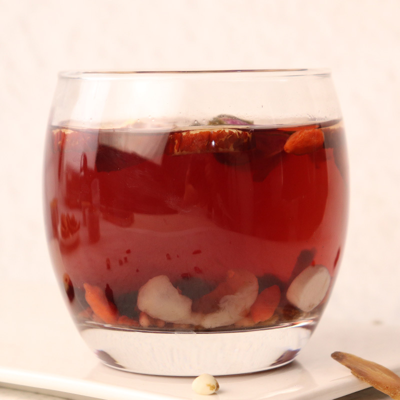 Red Ginseng Longan Ginger Tea 380g Boxed Herbal Flower Tea Blend for Daily Wellness - Image 3
