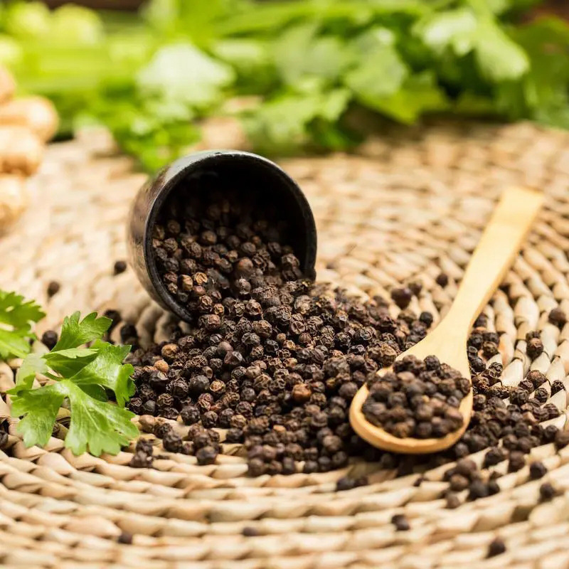 Black Peppercorns Hei Hu Jiao Whole Dried Spice 500g for Cooking and Seasoning - Image 2