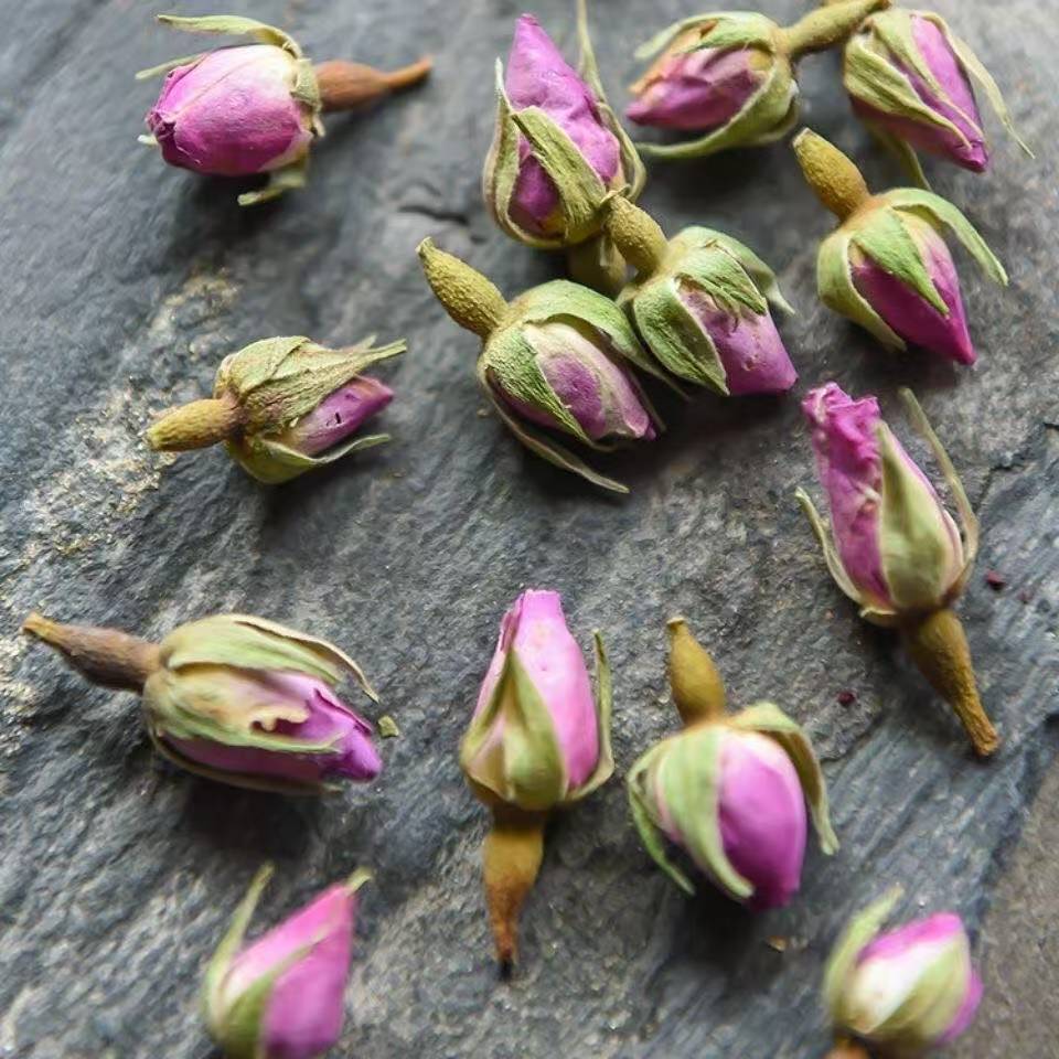 Pink Rose Buds (Rosa gallica) — French Rose Flower Tea, Dried Loose 500g - Image 4