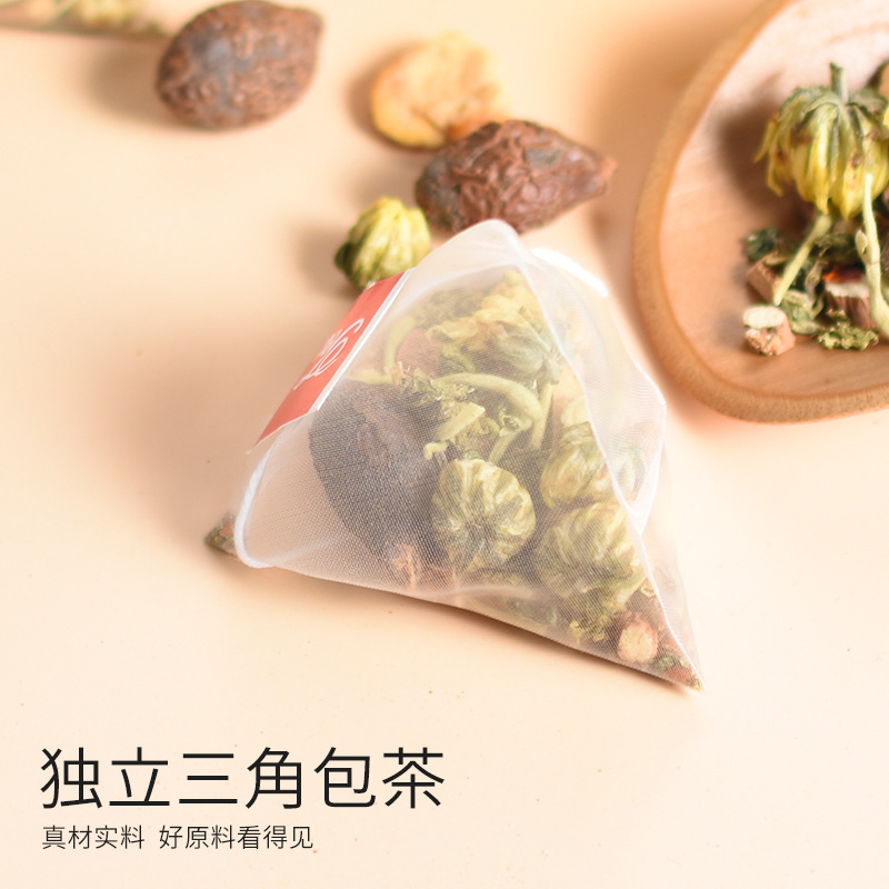 Pang Da Hai Luo Han Guo Herbal Tea Blend 20 Pyramid Tea Bags 120g for Voice and Daily Wellness - Image 2
