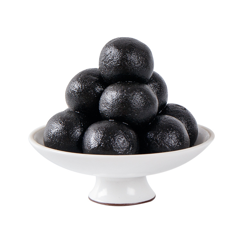 Nine-Steam Nine-Sun Black Sesame Balls (Sesamum indicum) — Handmade Herbal Honey Pills - Image 5