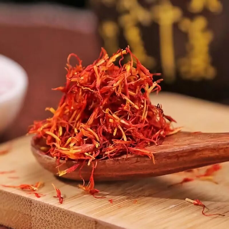 Safflower (Carthamus tinctorius) — Xinjiang Dried Hong Hua for Tea, Wine & Foot Soak - Image 4