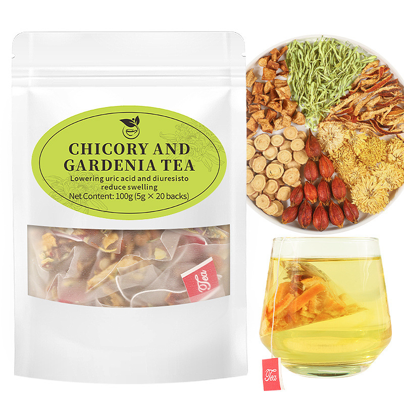 Chicory and Gardenia Herbal Tea Ju Ming Zi Cha Wellness Tea Blend 100g Sealed Pack - Image 3
