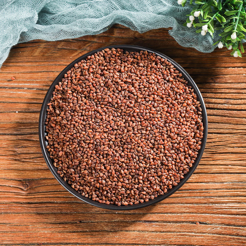 Black Tartary Buckwheat Tea Hei Ku Qiao Cha 200g Roasted Loose Grain Herbal Tea - Image 3
