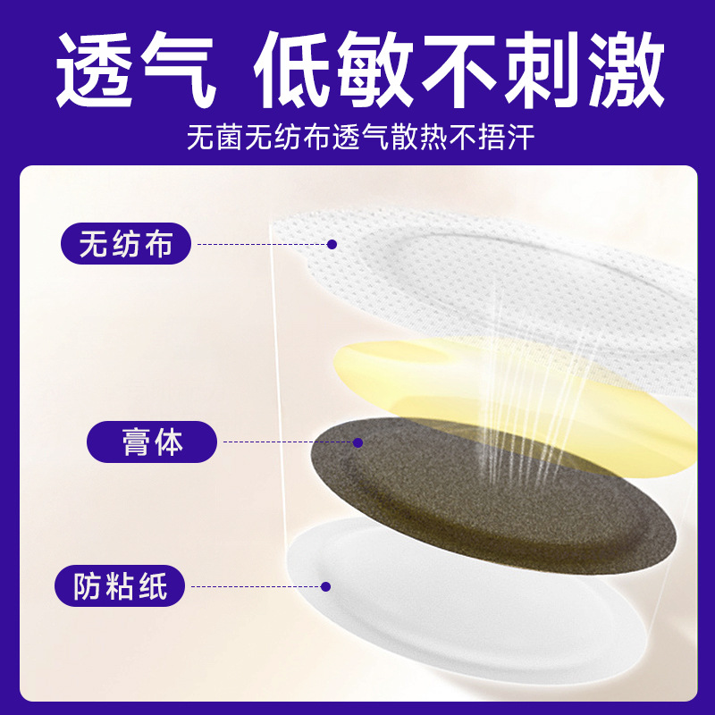 Children's Honey Herbal Navel Patch Customizable Herbal Matrix Self-Heating Wellness Patch - Image 3