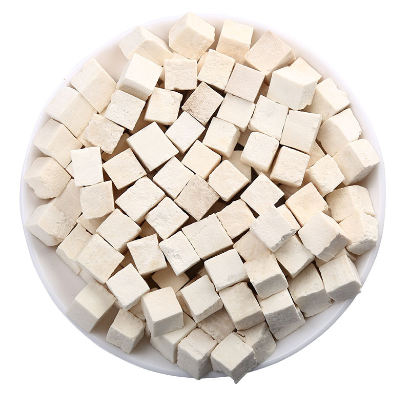 Poria Fu Ling Cubes 500g Dried Poria cocos White Herbal Slices for Decoction and Soup - Image 5