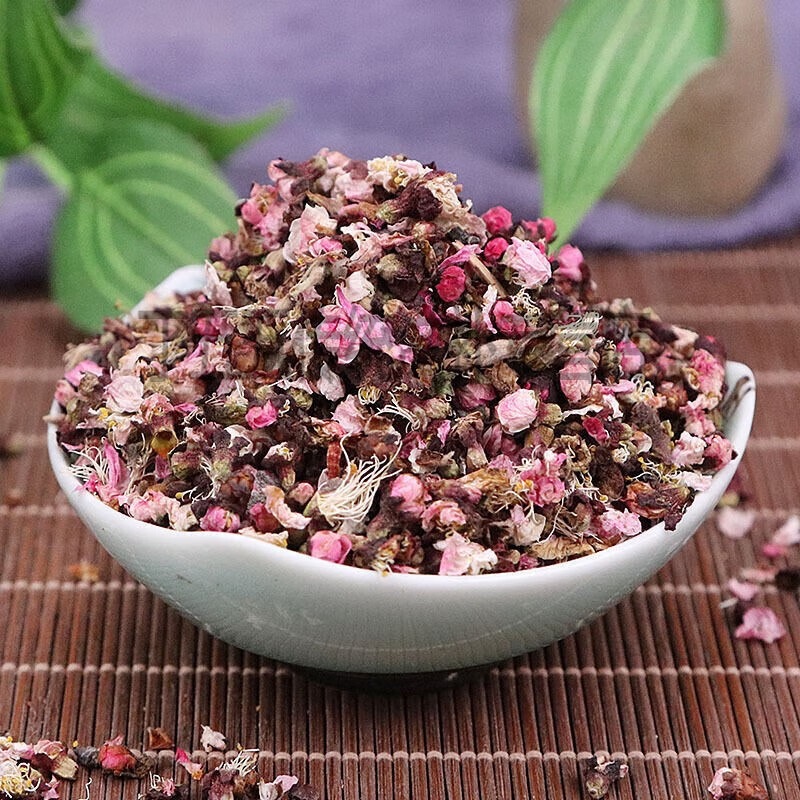 Apricot Flower Tea (Prunus armeniaca) — Dried Edible Flower Buds & Petals for Brewing - Image 3