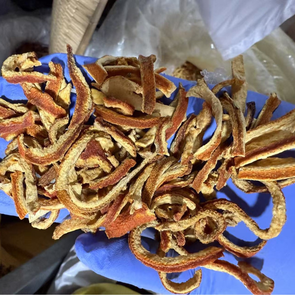 Dried Aged Tangerine Peel Chenpi Strips Sun Dried 500g Traditional Herbal Tea Ingredient - Image 2