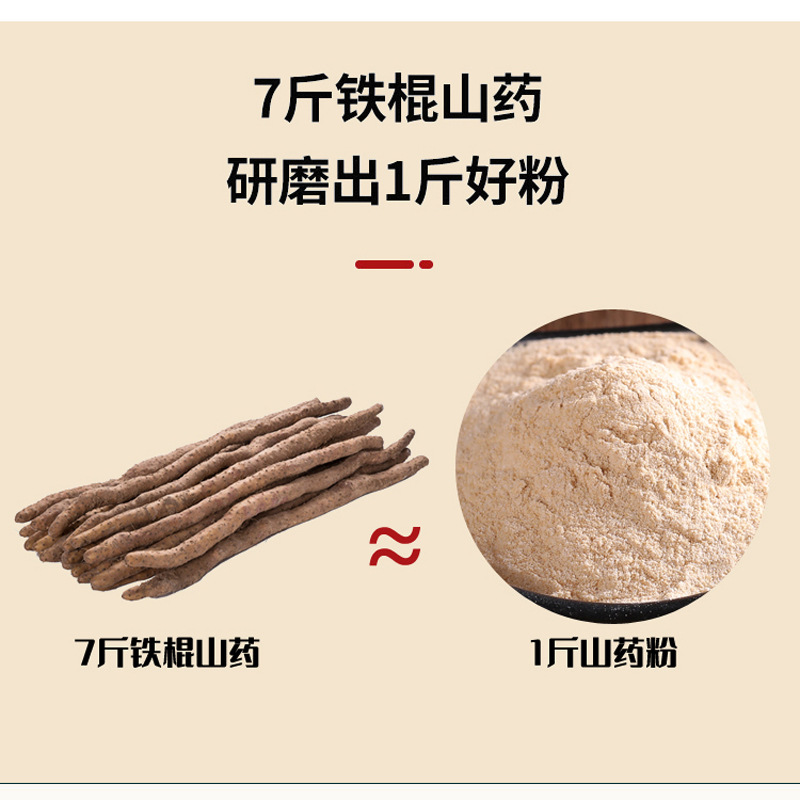 Wenxian Iron Stick Yam Powder 600g Jar Traditional Bran Fried Chinese Yam Powder - Image 2