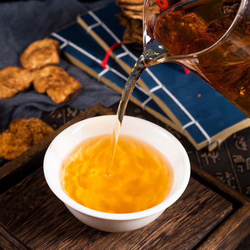 Aged Chen Pi (Citrus reticulata) — Sun-Dried Xinhui Tangerine Peel, 500g Loose Leaf for Tea - Image 2