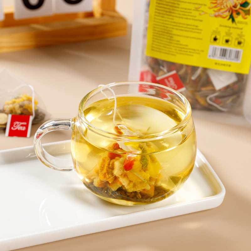 Chrysanthemum Cassia Seed Tea Jue Ming Zi Herbal Tea Bags 5g x 30 Cold Brew Flower Tea 150g - Image 3