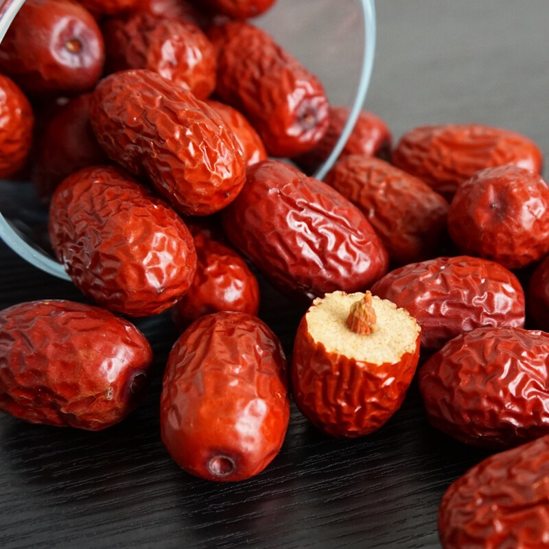Xinjiang Red Dates Hong Zao Dried Jujube Fruit for Tea Soup Congee and Snacking 500g - Image 2
