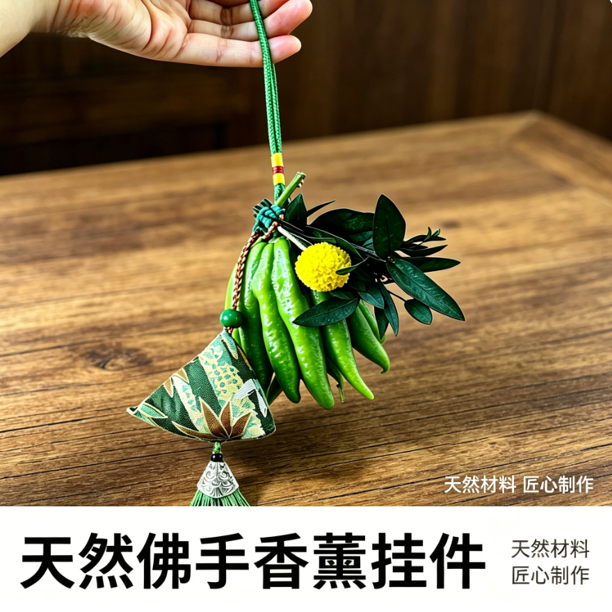 Fresh Fingered Citron Branches Buddha Hand Fruit for Water Cultivation and Display - Image 2