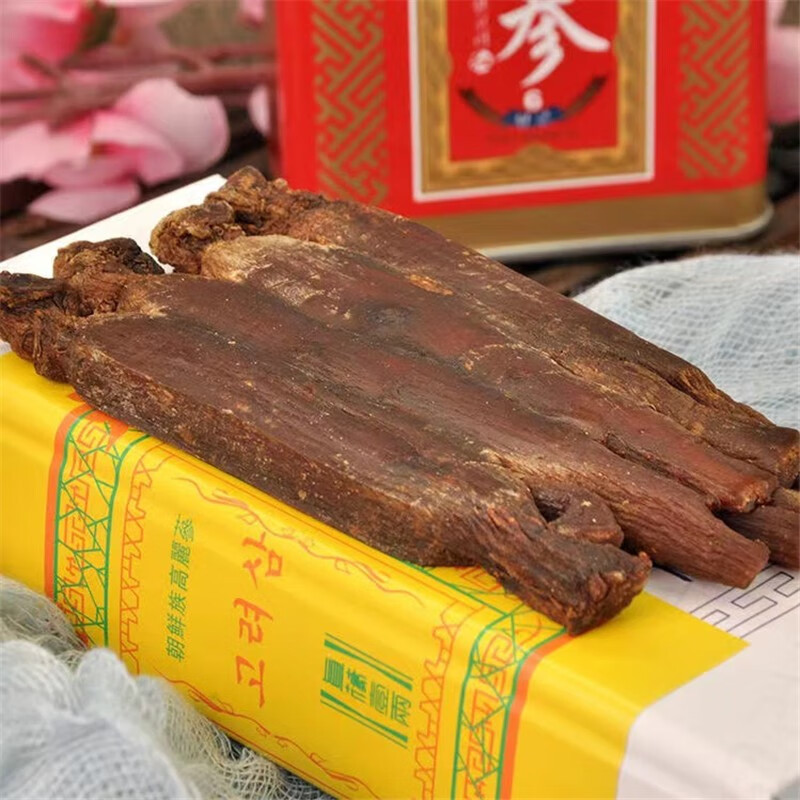 Korean Red Ginseng Whole Root Gao Li Shen Panax ginseng Steamed Dried Tonic Gift Tin 37.5g Single Root - Image 4