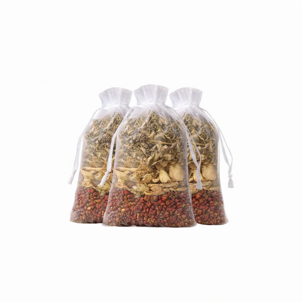 Mugwort Ginger Sichuan Pepper Foot Soak Pack 500g Herbal Foot Bath for Women - Image 5