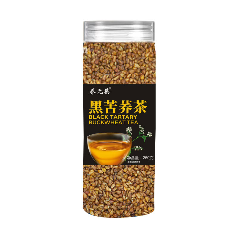 Black Tartary Buckwheat Tea Ku Qiao Cha 250g Canister Sugar Free Cold Brew Sichuan Liangshan Style - Image 5