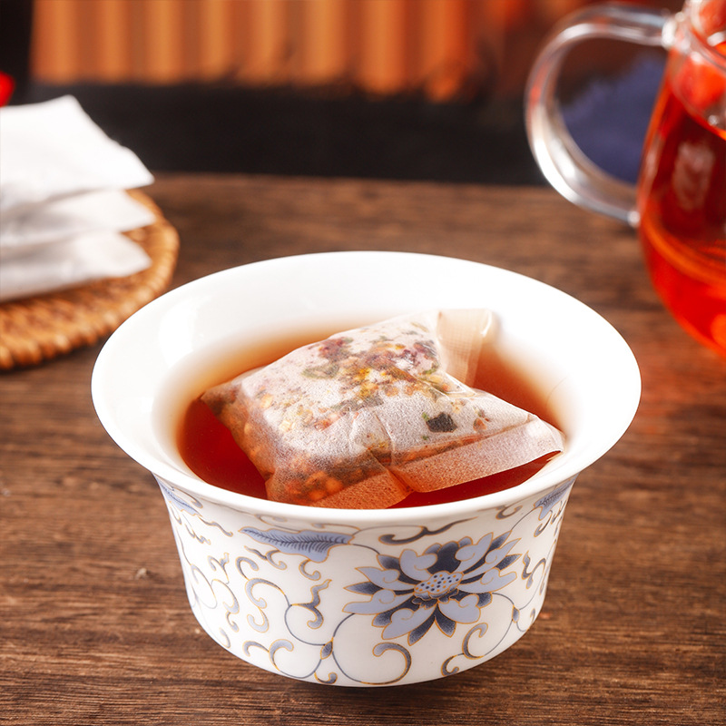 Liebao Tea Five Treasure Herbal Tea Bags 150g 30 Sachets Sugar Free Cold Brewed Wellness Tea - Image 3