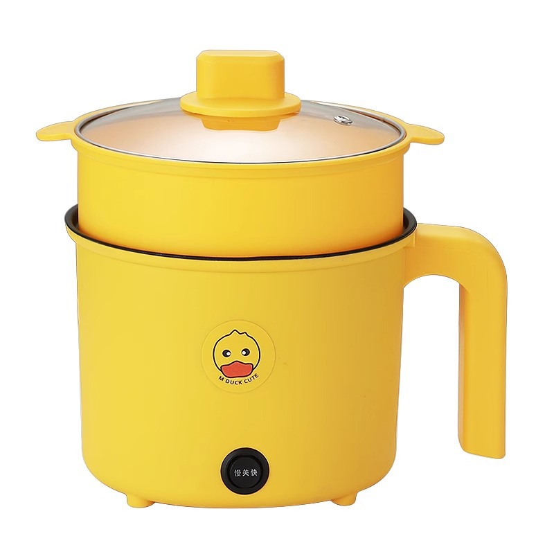 Multifunctional Electric Cooking Pot Nonstick Mini Steamer Cooker for Dorm Home Single Serve - Image 5