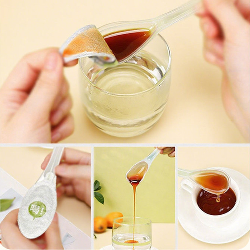 Pear Paste with Loquat and Monk Fruit 105g Portable Spoon Pack Autumn Pear Syrup - Image 2