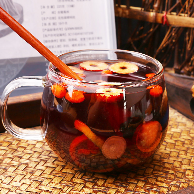 Ginseng Eucommia Male Flower Tea Ren Shen Du Zhong Xiong Hua Cha 225g Cold Brew Herbal Flower Tea - Image 4