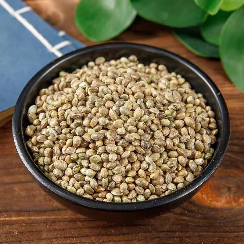 Hemp Seed Huo Ma Ren 500g Dried Cannabis sativa Seeds Ready to Eat Shelled Herbal Tea Ingredient - Image 4