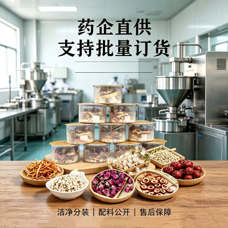 Four Spirits Soup Herb Blend Fu Ling Shan Yao Lian Zi Qian Shi 180g Box for Soup Congee and Daily Wellness - Image 4