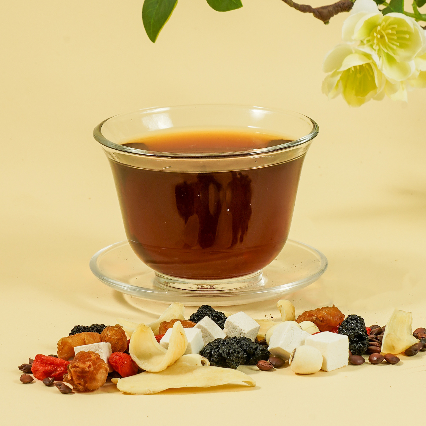 Sour Jujube Seed Paste Suan Zao Ren Gao 220g Traditional Slow-Simmered Herbal Paste with Lily Bulb Longan Poria Ready-to-Eat - Image 4