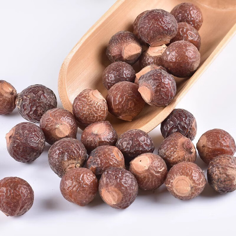 Whole Soapberry Fruits Wu Huan Zi Sapindus mukorossi Natural Dried Soapnuts 500g for Hair Washing and Cleaning - Image 2