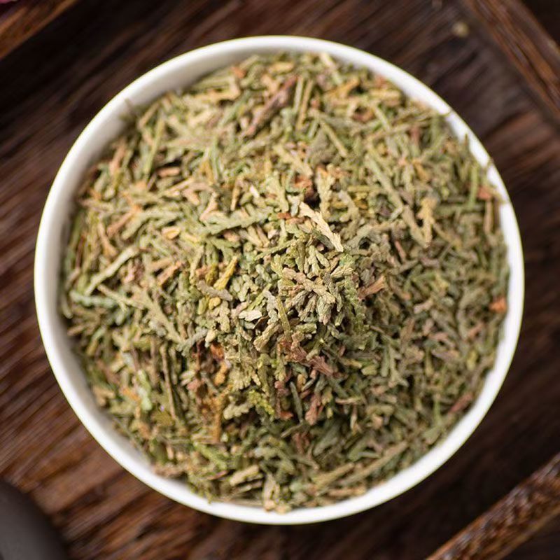 Dried Cacumen Platycladi Side Bai Ye 500g Natural Sun Dried Leaves for Hair Rinse and Foot Soak - Image 2
