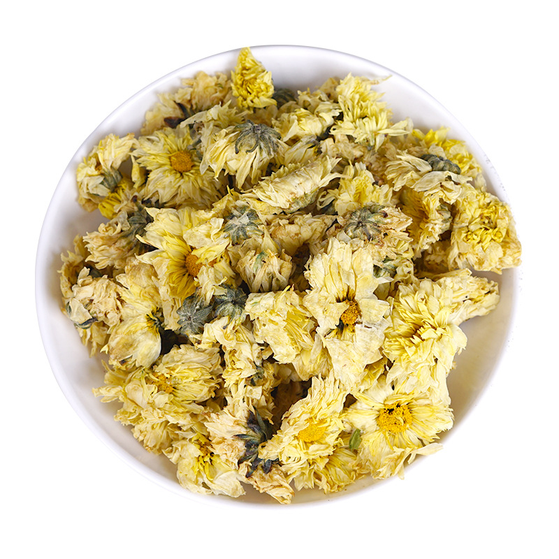Hang Bai Ju Chrysanthemum Tea (Chrysanthemum morifolium) — First-Harvest Dried Flower, 500g Loose - Image 5