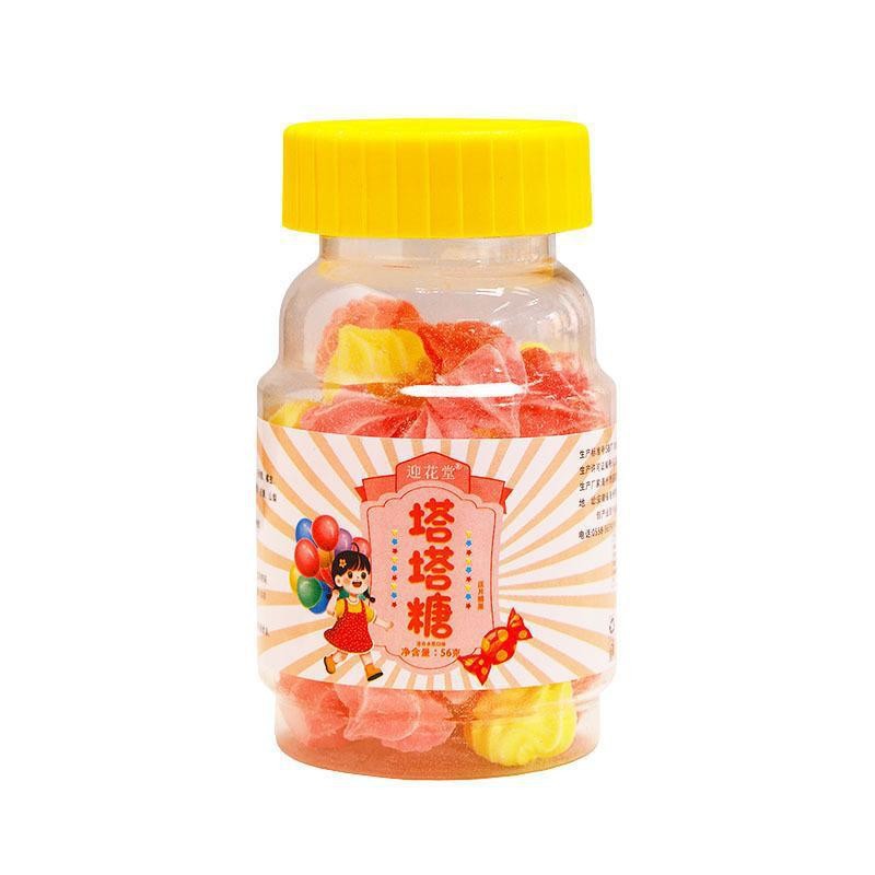Pagoda Candy Tower Shaped Pressed Candy Fruit Flavor Sweet Treat 36g Bottle - Image 5