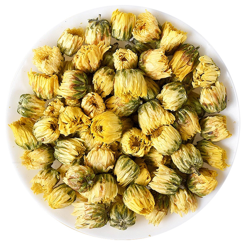 Tai Ju (Chrysanthemum morifolium) Dried Flower Buds — Sulfur-Free Tongxiang Herbal Tea, 500g - Image 5