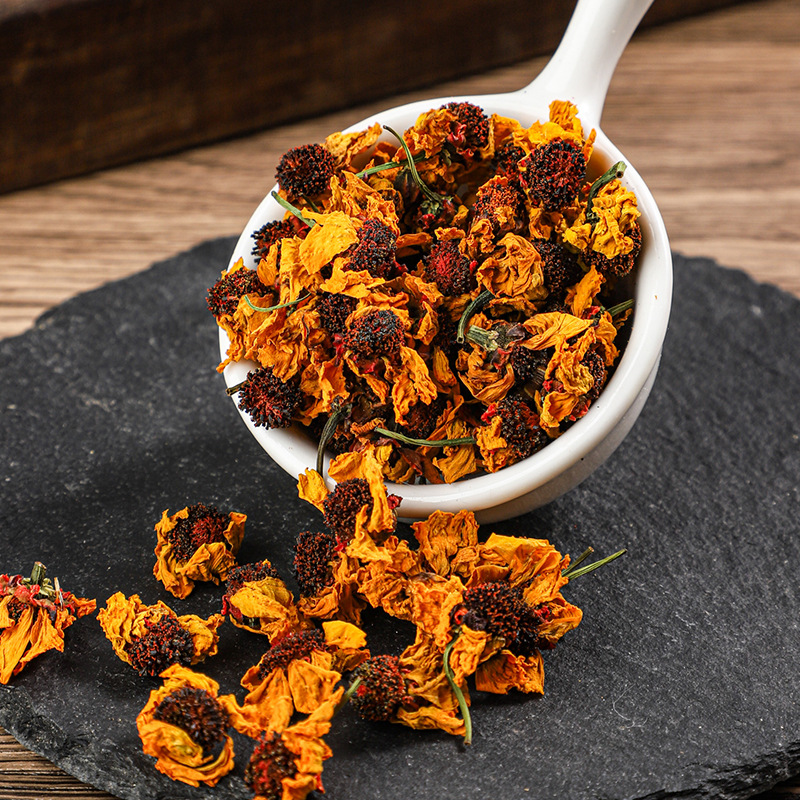 Kunlun Snow Chrysanthemum Tea 500g Xinjiang Tianshan Herbal Flower Tea Traditional Wellness Loose Dried Blooms - Image 3