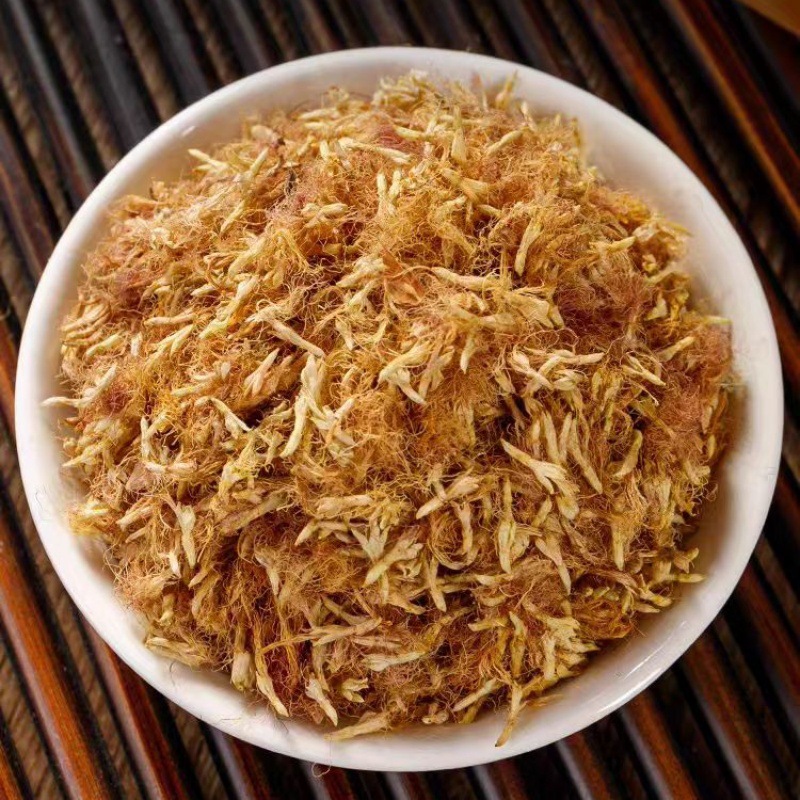 He Huan Hua (Albizia julibrissin) — Dried Silk Tree Flower for Calming Herbal Tea - Image 2