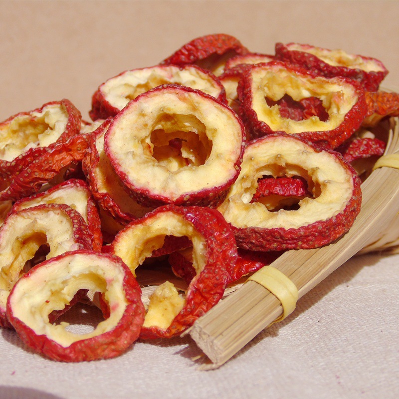 Dried Hawthorn Slices Shan Zha 500g Pitted Chinese Herbal Tea Snack - Image 2