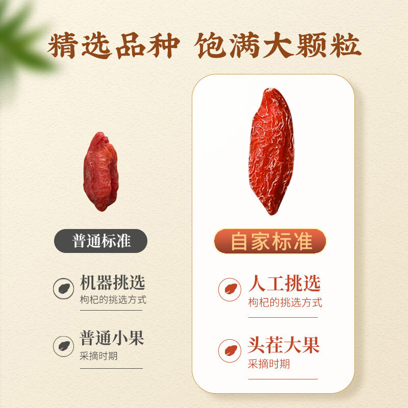 Goji Berries Gou Qi Zi 500g Dried Ningxia Red Wolfberry Tea Sun Dried - Image 3