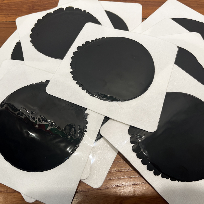 Traditional Black Herbal Plaster Patch Cotton Non-Woven Body Application - Image 2