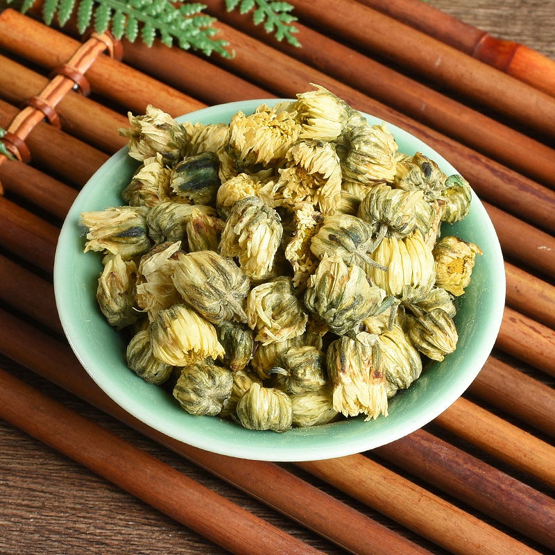 Tai Ju Buds (Chrysanthemum morifolium) — Hangzhou Pre-Bloom Chrysanthemum Flower Tea, 500g - Image 3