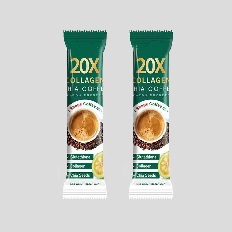 Collagen Chia Seed Original Instant Coffee 120g Sugar Free Drink Mix - Image 4