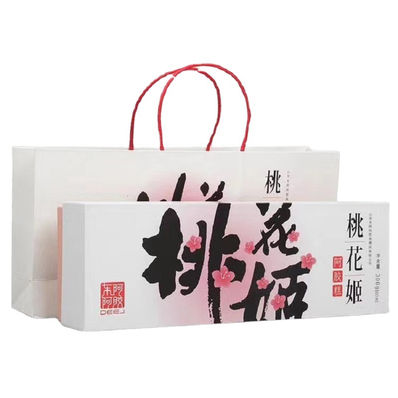 Peach Blossom Lady Ejiao Cake (Donkey-Hide Gelatin Paste) — Ready-to-Eat Herbal Confection Gift Box - Image 5