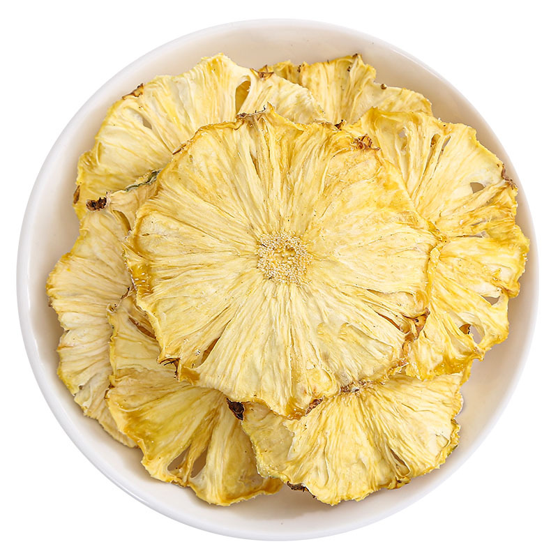 Dried Pineapple Slices (Ananas comosus) — Low-Temperature Dried Fruit Tea, 500g Bulk - Image 5