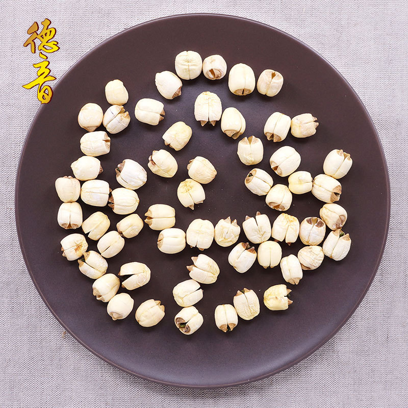 Hand-Peeled Lotus Seeds Lian Mi 500g Dried Nelumbo nucifera Seeds for Soup Congee and Herbal Tea - Image 4
