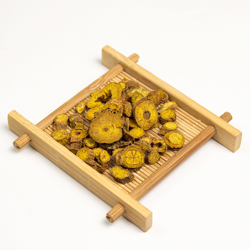Dried Scutellaria Root Slices Huang Qin Bulk Chinese Herb for Decoction and Herbal Tea - Image 3